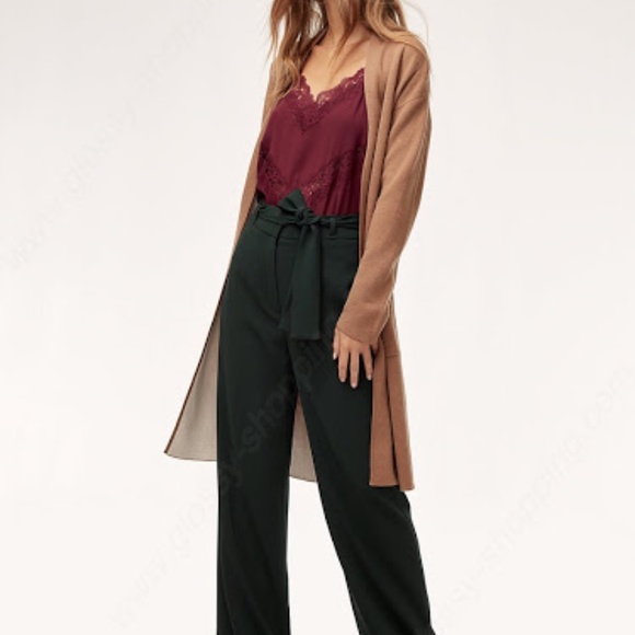 Aritzia Babaton Everly Camisole, BAROLO, Size S - Picture 3 of 5